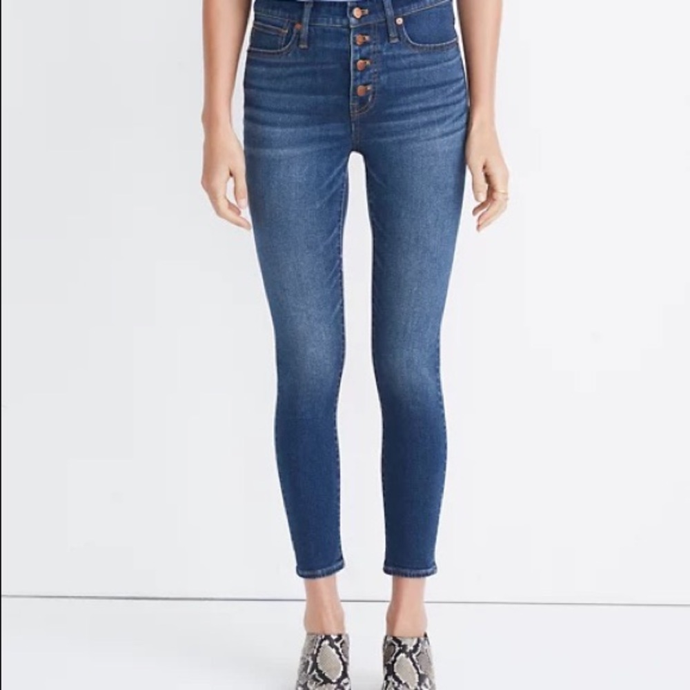 Madewell jeans 9’ skinny crop size 24